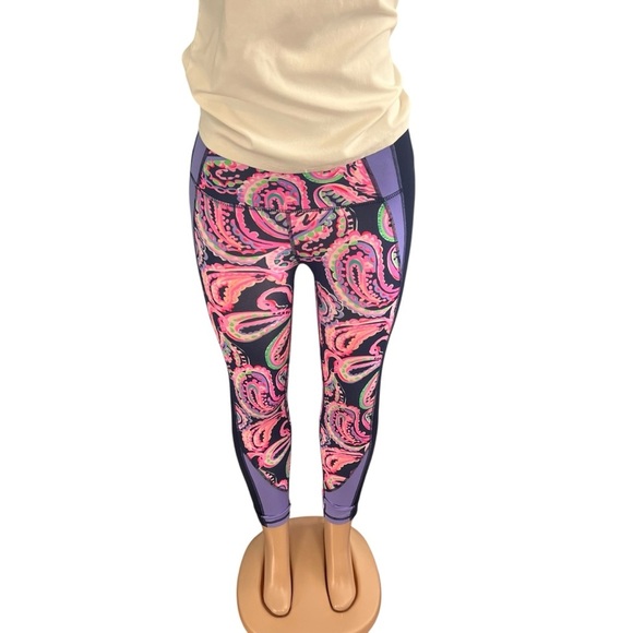 Lilly Pulitzer UPF 50+ Luxletic Weekender High Rise Midi Legging - Picture 4 of 9